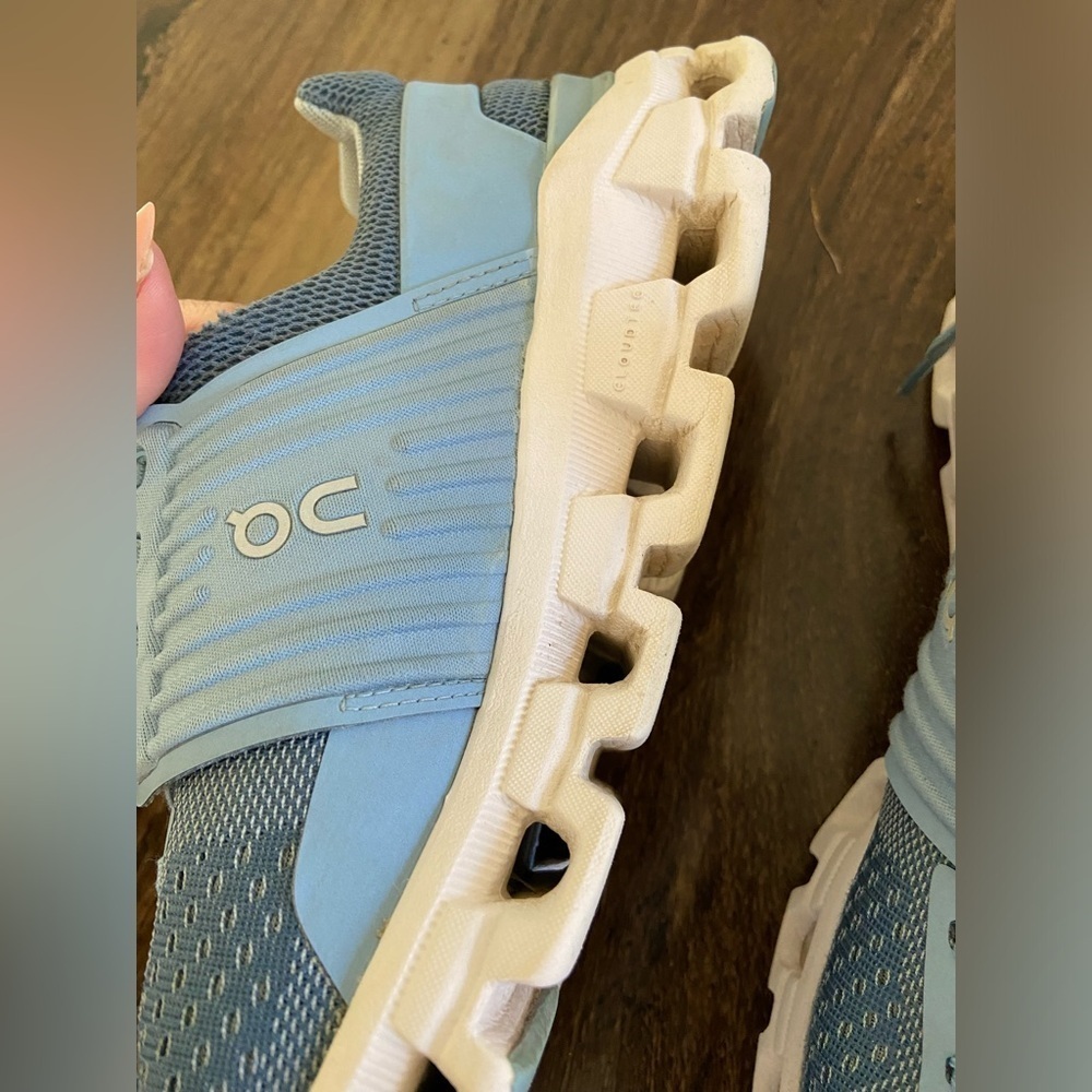 ON Women's Cloudswift Running Shoes - Blue - Picture 9 of 13